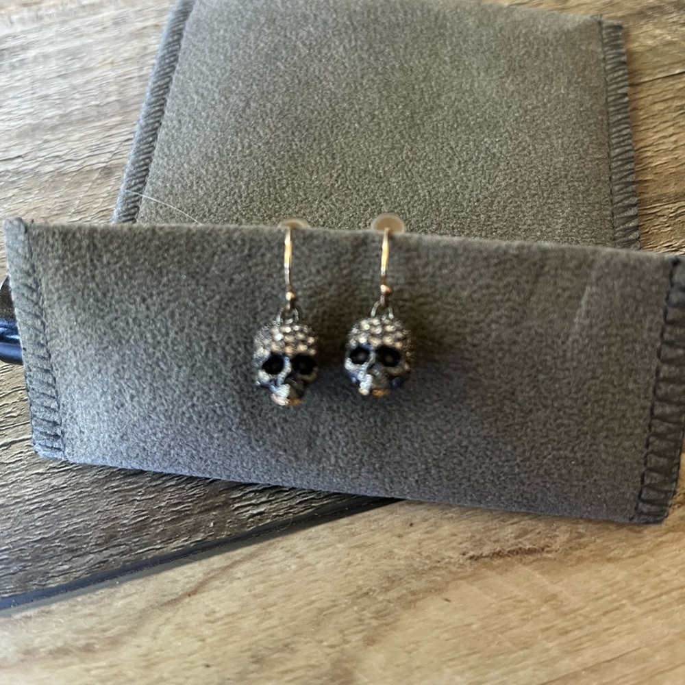Alexis Bittar skull earings